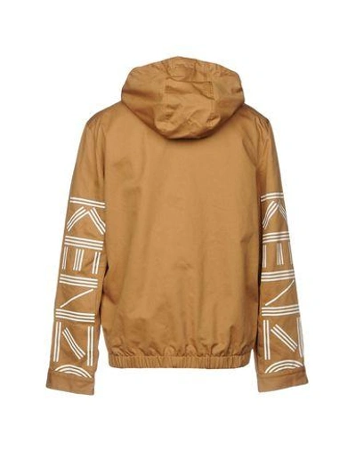 Shop Kenzo Jackets In Camel