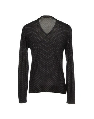 Shop Dolce & Gabbana Man Sweater Midnight Blue Size 38 Silk