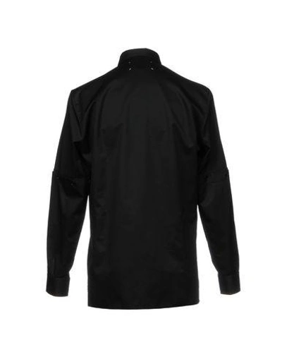 Shop Maison Margiela Shirts In Black