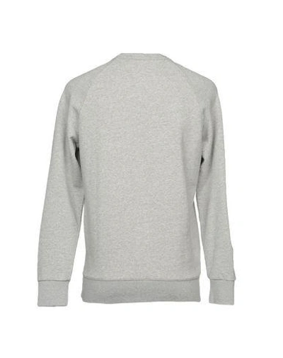 Shop Maison Kitsuné Sweatshirt In Light Grey