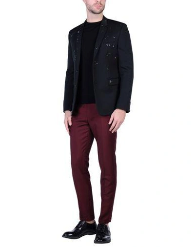 Shop Dior Homme Man Blazer Black Size 40 Wool