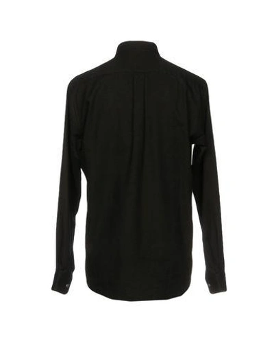 Shop Mcq By Alexander Mcqueen Solid Color Shirt In Black
