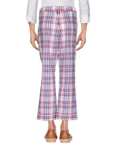 Shop Thom Browne Casual Pants In White