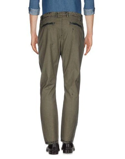 Shop N°21 Pants In Military Green