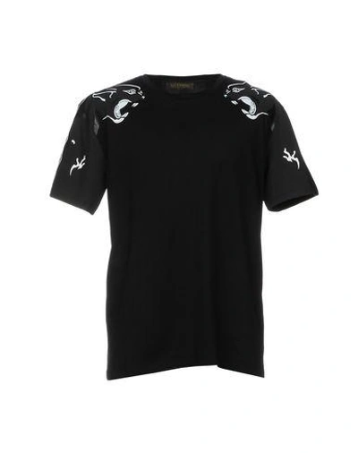 Shop Valentino T-shirts In Black