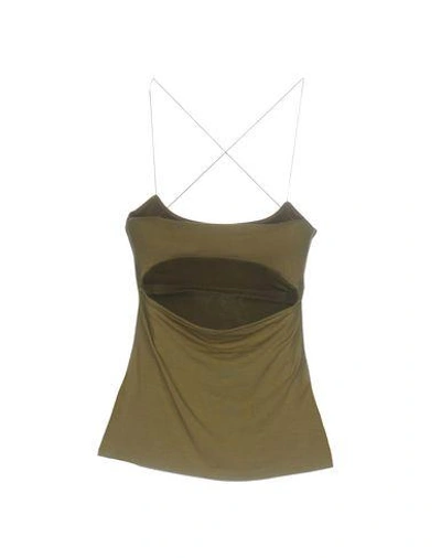 Shop Alexander Wang T Cami In Military Green