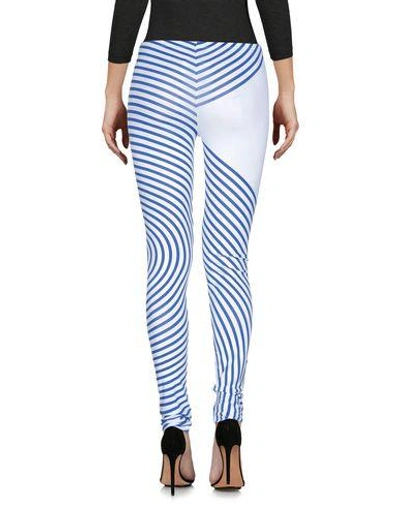 Shop Mm6 Maison Margiela Leggings In White