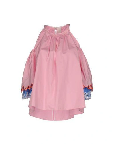 Shop Peter Pilotto Blouse In Pink