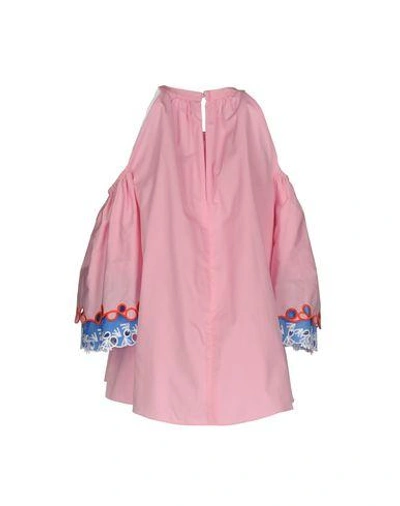 Shop Peter Pilotto Blouse In Pink