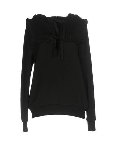 Shop Veronique Branquinho Sweatshirts In Black