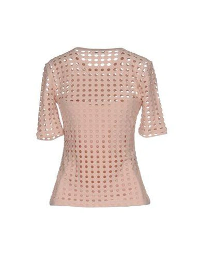 Shop Alexander Wang T T-shirts In Pink