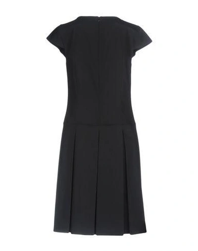 Shop Jil Sander Knee-length Dress In Dark Blue