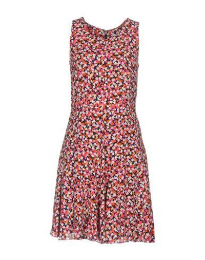 Shop Diane Von Furstenberg Short Dress In Fuchsia