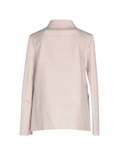 Shop Jil Sander Full-length Jacket In Pink