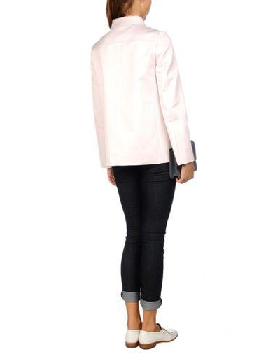 Shop Jil Sander Full-length Jacket In Pink