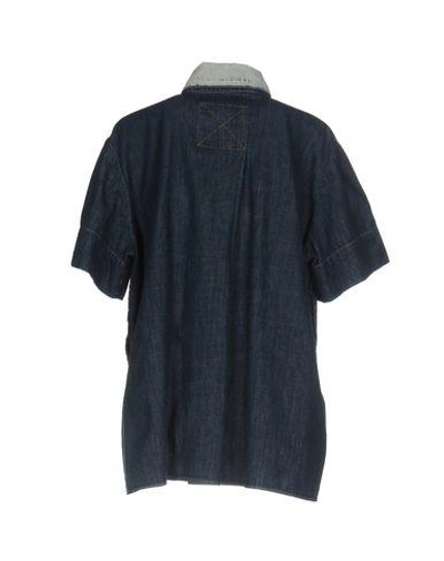 Shop Vivienne Westwood Anglomania Denim Shirt In Blue