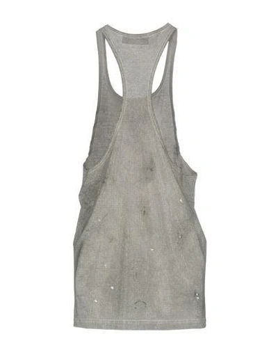 Dsquared2 Tank Tops In Grey