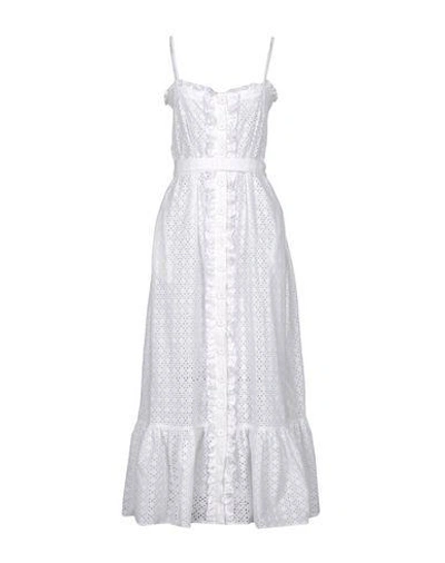 Shop Lisa Marie Fernandez Long Dress In White