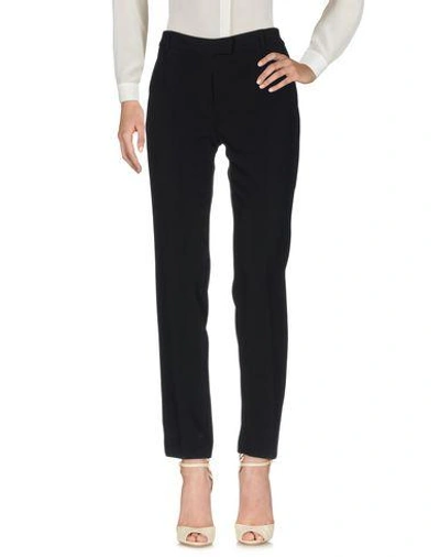 Shop Boutique Moschino Casual Pants In Black