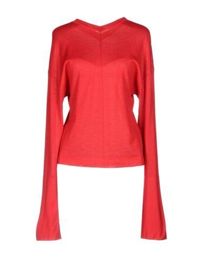 Shop Marni Sweaters In Red
