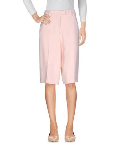 Shop Rochas Shorts & Bermuda In Light Pink