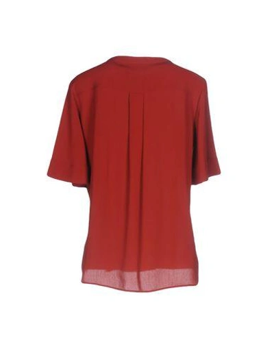 Shop Jil Sander Navy In Brick Red