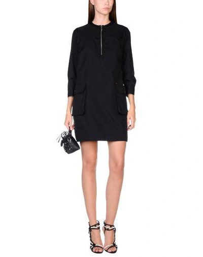 Shop Dsquared2 Short Dresses In Black