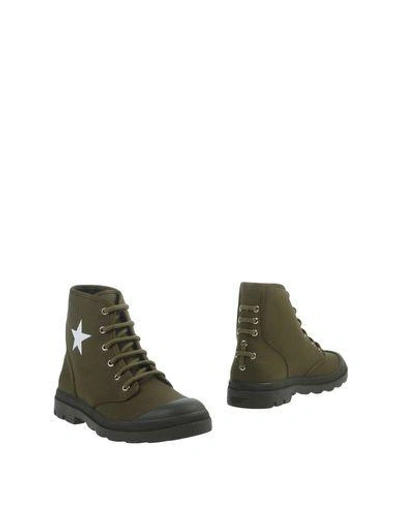 Shop Givenchy Boots In Green