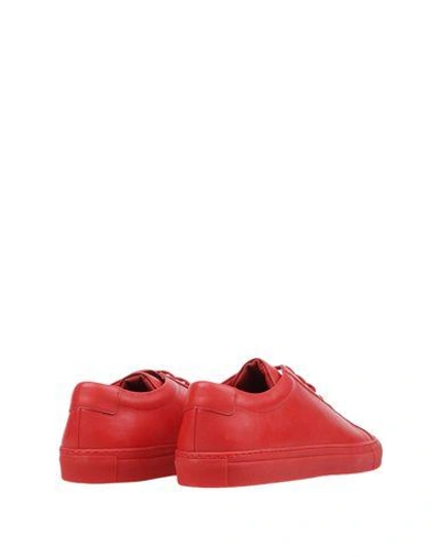 Shop Common Projects Laced Shoes In Red