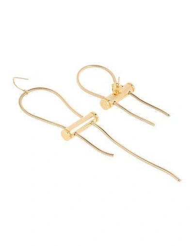 Shop Mm6 Maison Margiela Earrings In Gold