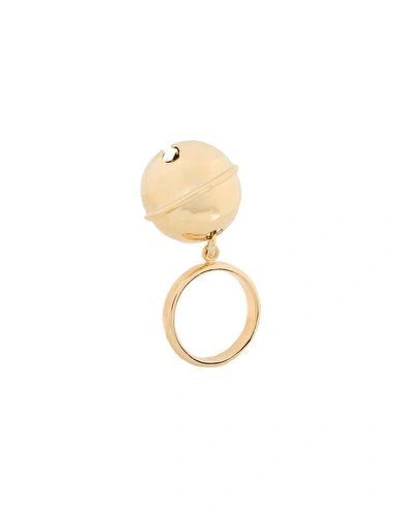 Shop Mm6 Maison Margiela Ring In Gold