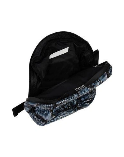 Shop Mm6 Maison Margiela Backpack & Fanny Pack In Blue