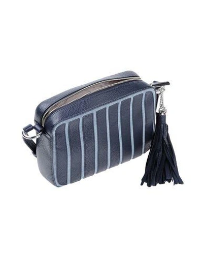 Shop Michael Michael Kors Handbag In Dark Blue