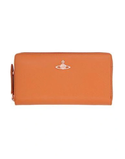 Shop Vivienne Westwood Wallet In Orange