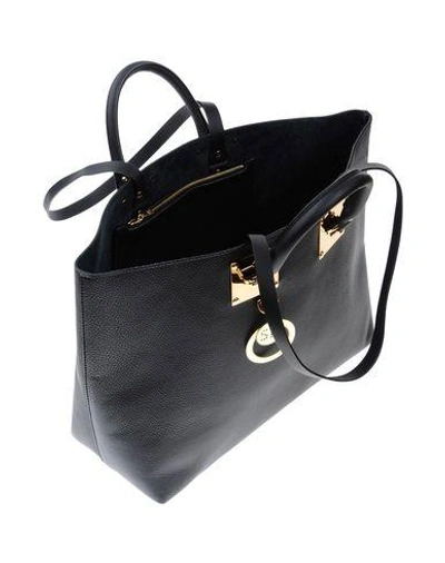 Shop Sophie Hulme Handbag In Black