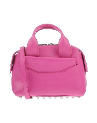 Shop Alexander Wang Handbag In Fuchsia