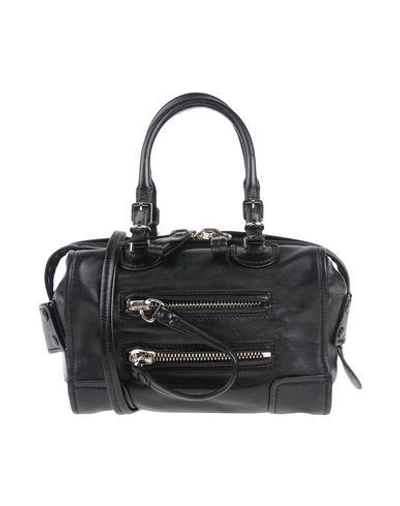 Shop Valentino Handbag In Black