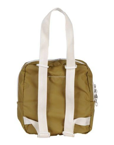 Shop Mm6 Maison Margiela Backpack & Fanny Pack In Military Green