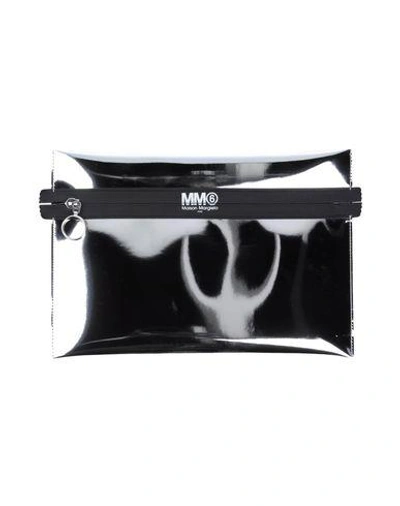 Shop Mm6 Maison Margiela Handbag In Silver
