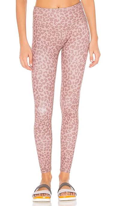 Shop Varley Biona Legging In Blush Leopard