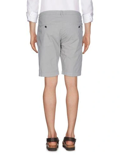 Shop Dondup Man Shorts & Bermuda Shorts Light Grey Size 34 Cotton, Elastane