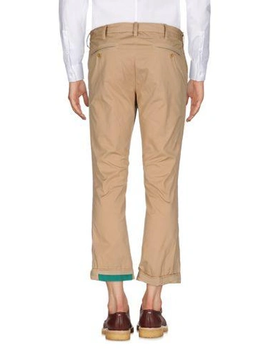 Shop Sacai Casual Pants In Sand