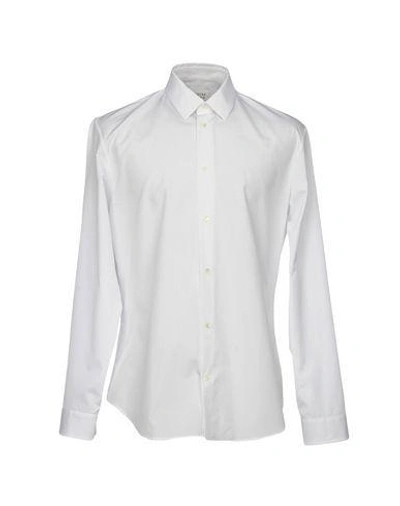 Shop Maison Margiela Solid Color Shirt In White
