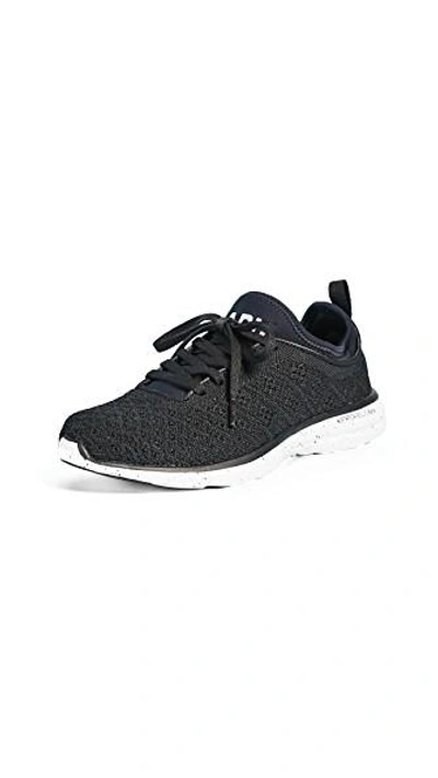 Shop Apl Athletic Propulsion Labs Techloom Phantom Sneakers In Black/speckle