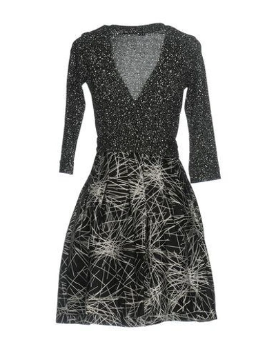 Shop Diane Von Furstenberg Evening Dress In Black
