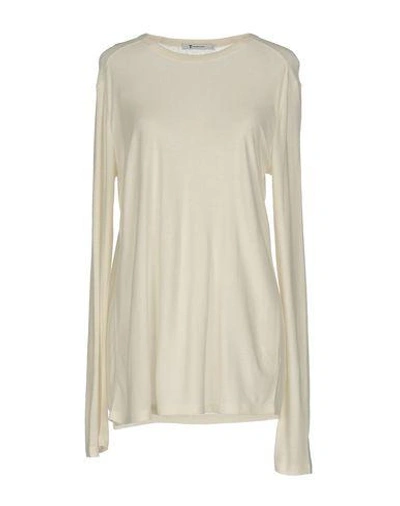 Shop Alexander Wang T Sweaters In Ivory