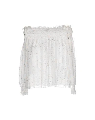 Shop Just Cavalli Blouse In White