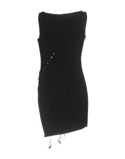 Shop Dsquared2 Woman Mini Dress Black Size 4 Viscose, Acetate, Elastane