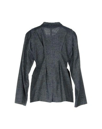 Shop Isabel Marant Sartorial Jacket In Slate Blue