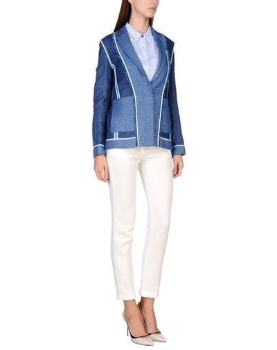 Shop Acne Studios Blazers In Blue